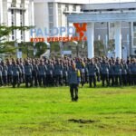 Sukseskan Pemilu 2024, Pemkot Palopo Gelar Apel Siaga Satlinmas