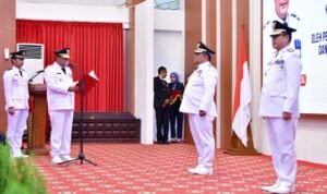Pj Gubernur Sulsel Lantik Muh Saleh Sebagai Pj Bupati Luwu