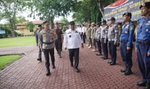 Penjabat Bupati Luwu Pimpin Apel Operasi Ketupat