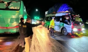 Polres Palopo-BNN Tes Urine Pengendara di Wara Selatan, 1 Orang Positif Narkoba