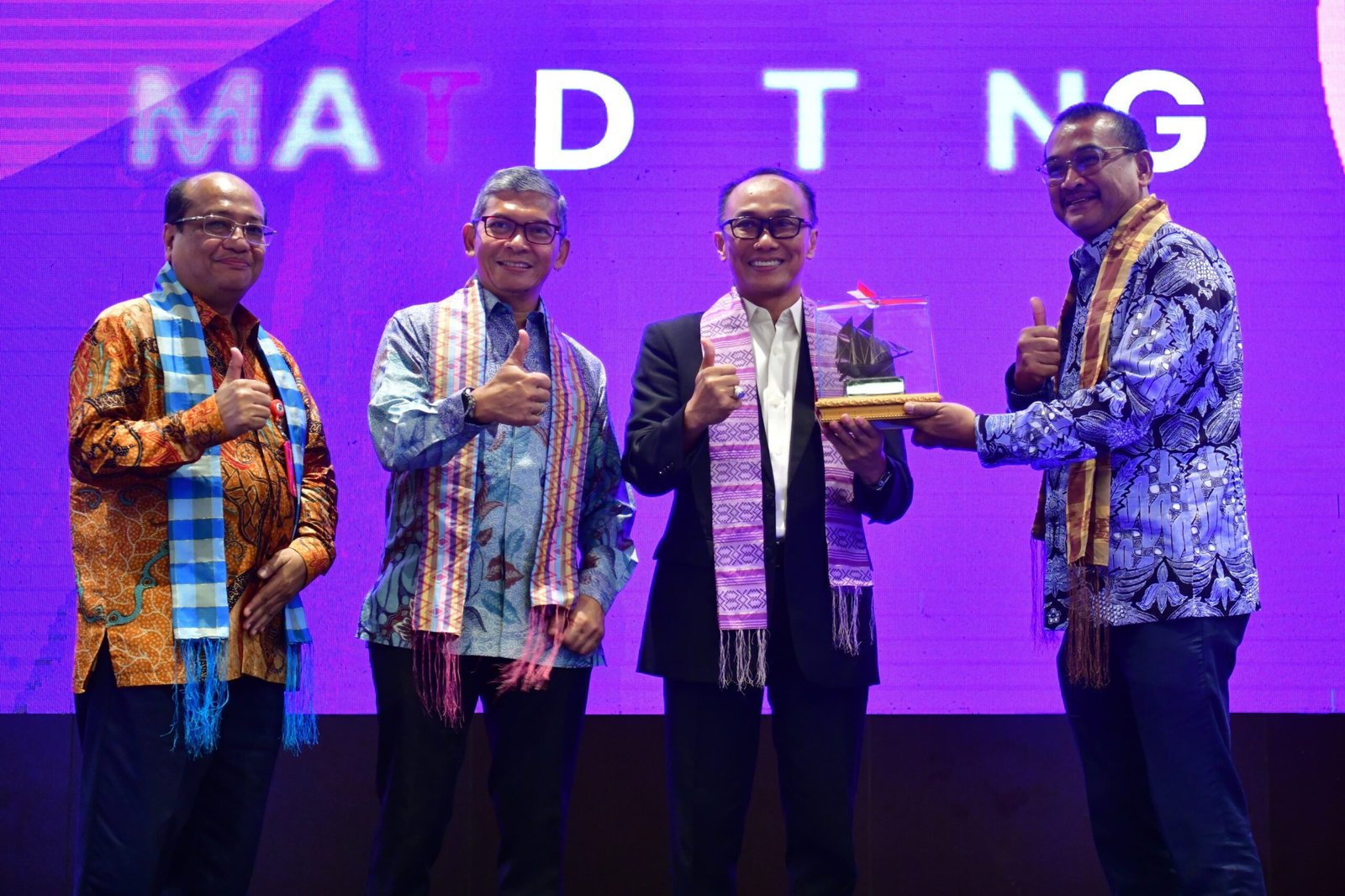 Pj Gubernur Sulsel, Prof Zudan Arif Fakrulloh, saat menghadiri Sosialisasi Pelaksanaan Terkait Proyek Strategis Nasional (PSN), di Hotel The Rinra Makassar, Rabu, 22 Mei 2024. (ist)