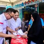 Bupati Delis Beri Bantuan ke Korban Kebakaran di Kampung Bugis Kolonodale