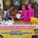 HUT Ke-78 Bhayangkara, Polres Palopo Salurkan Bansos ke Warga Prasejahtera