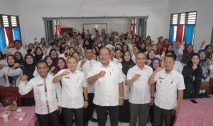 Kepala UPTD SD dan SMP Negeri Dinas Pendidikan Kabupaten Asahan Gelar Halal Bihalal