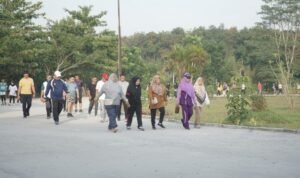 Bupati Asahan Hadiri Car Free Day