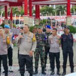 Jelang Pilakda, Polres Morowali Gelar Simulasi Sispamkota Ops Mantap Praja Tinomnbala