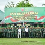 Kepala Bakesbangpol Palopo Hadiri Apel Gelar Pasukan Pengamanan Pilkada