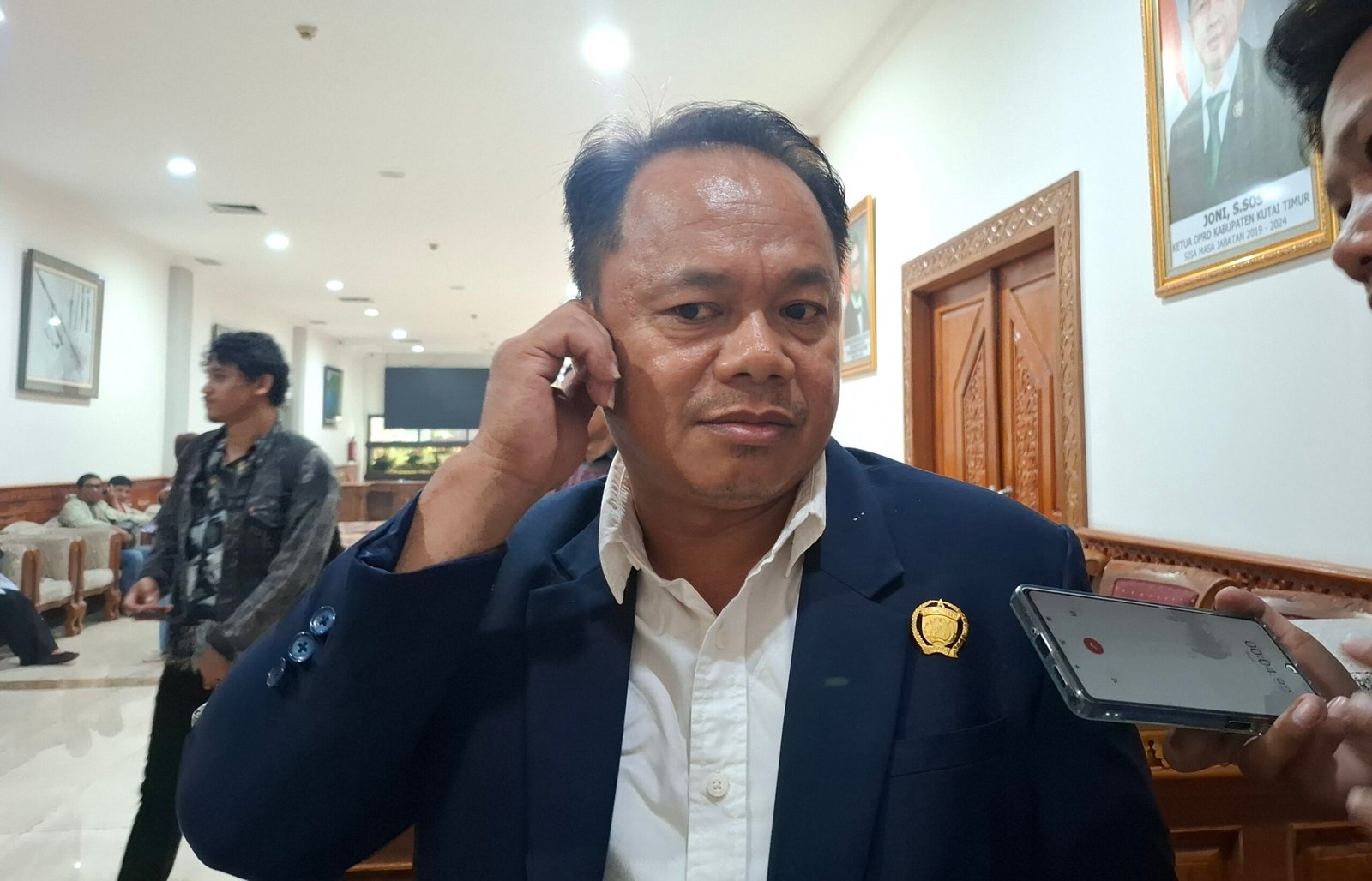 Ketua Komisi A DPRD Kutim, Eddy Markus Palinggi (dok: tekape)