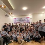 Sukseskan Pilkada Damai 2024, Kapolres Lutra Cooling System Bersama Awak Media