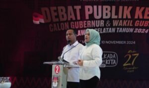 Debat Kedua Pilgub Sulsel, Andi Sudirman-Fatmawati Ajak Sukseskan Pilkada dengan Damai