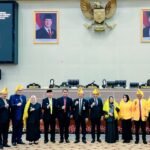 Wakil Bupati Morowali Utara Hadiri Rapat Paripurna Sertijab Gubernur Sulteng