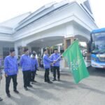 Bupati Luwu Lepas Rombongan Kafilah untuk STQH XXIII Tingkat Provinsi Sulsel