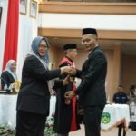 Wabup Puspawati Hadiri Pelantikan Wakil Ketua I DPRD Lutim, Sampaikan Selamat ke Lau Jiha dan Apresiasi Atas Dedikasi Siddiq