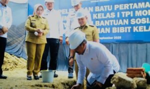 Menteri Imigrasi Letakkan Batu Pertama Pembangunan Kantor Imigrasi Kelas I Morowali