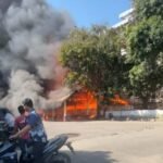 Api Lahap Lima Mobil di Area Kantor Bupati Bulukumba