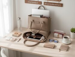 Cara Mengatur Isi Tas Kerja agar Tetap Ringkas dan Tidak Membebani Bahu saat Berangkat Kantor