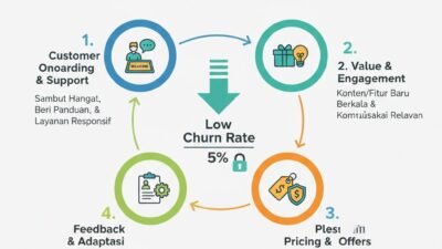 Strategi Mengelola Bisnis Berbasis Langganan Atau Subscription Model Agar Churn Rate Tetap Rendah