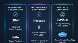 Rekomendasi Software Open Source Terbaik sebagai Alternatif Aplikasi Berbayar untuk Desain Grafis Profesional