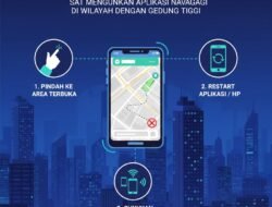 Cara Mengatasi Gangguan Sinyal GPS Saat Menggunakan Aplikasi Navigasi Di Wilayah Dengan Gedung Tinggi