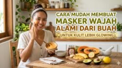 Cara Mudah Membuat Masker Wajah Alami Dari Buah Untuk Kulit Lebih Glowing